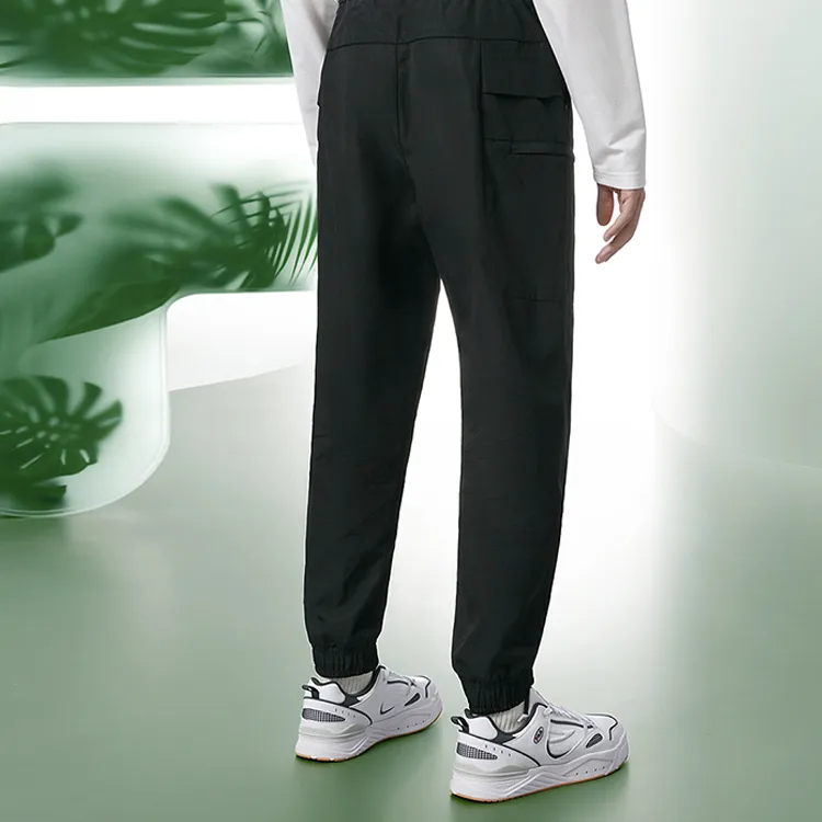 FILA Knitted Sweatpants Men Jet Black-5