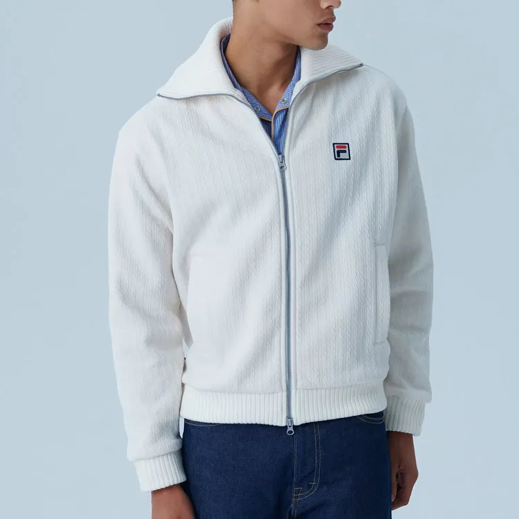 FILA Jackets Unisex Ecru-2
