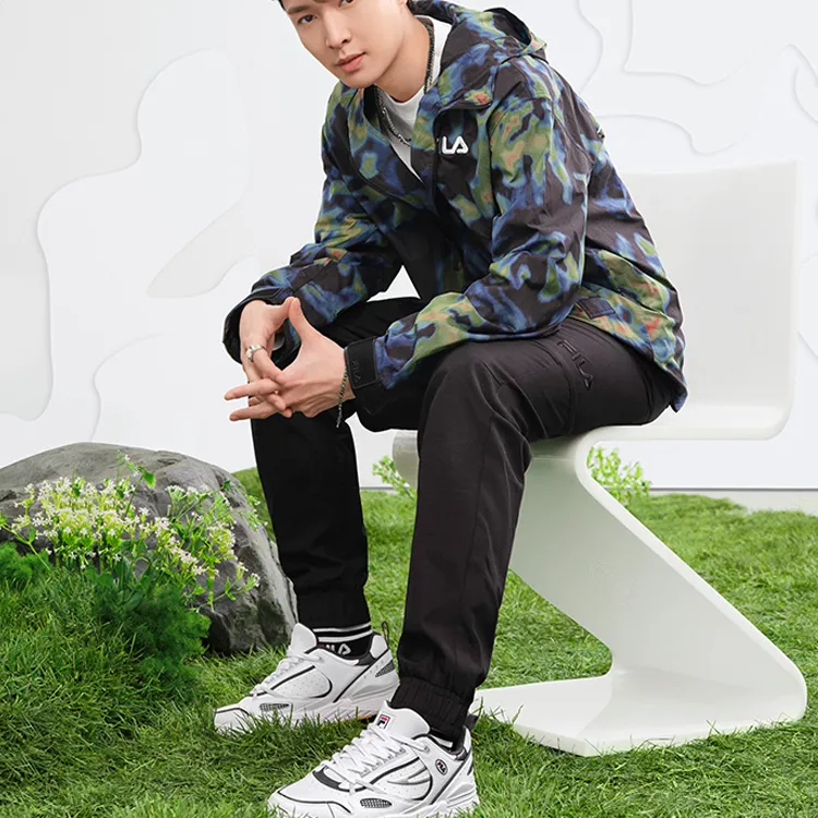 FILA Knitted Sweatpants Men Jet Black-3