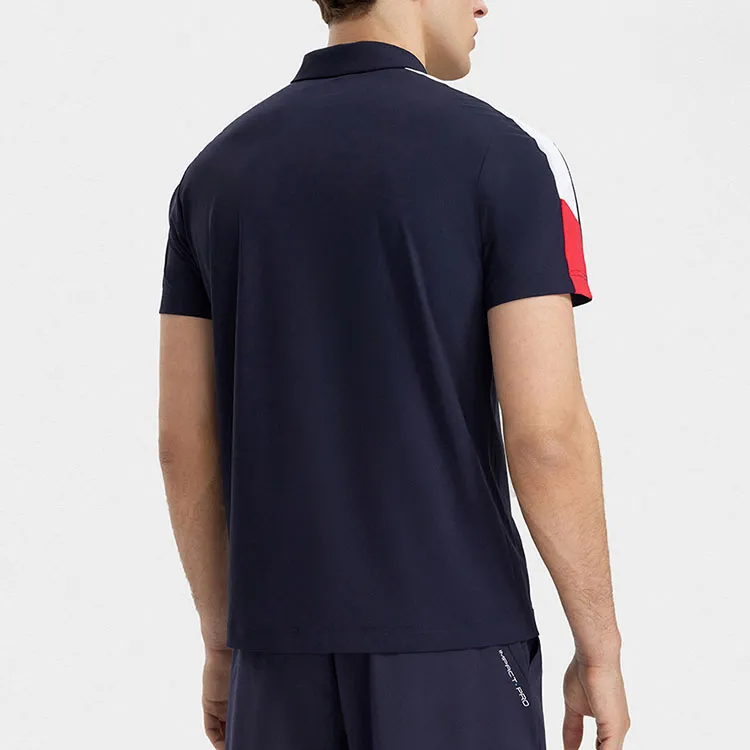 FILA Polo Shirt Men's RD Royal Blue-4