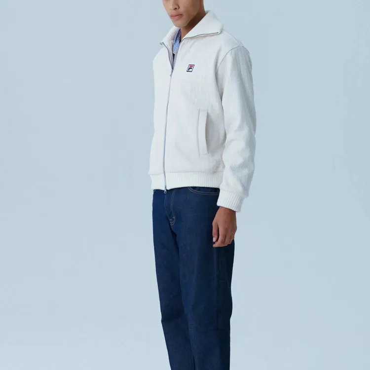 FILA Jackets Unisex Ecru-5