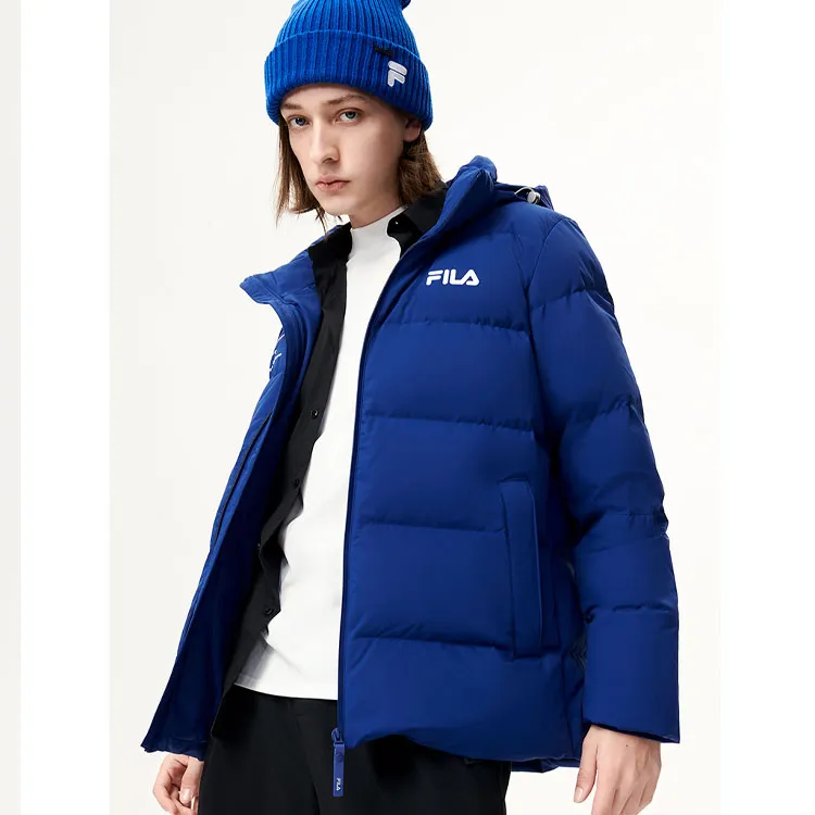 FILA Down Jacket Winter Men's Deep Cobalt Blue-2