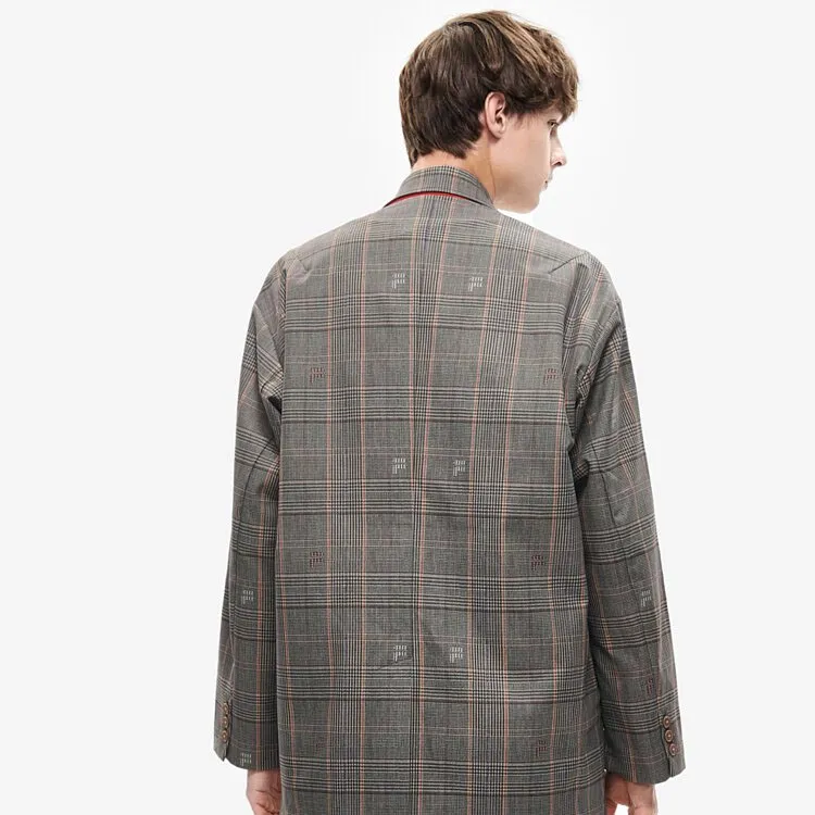 Mihara Yasuhiro X FILA MIHARA YASUHIRO Collaboration Collection Business Suits Unisex Seaweed Umber-3