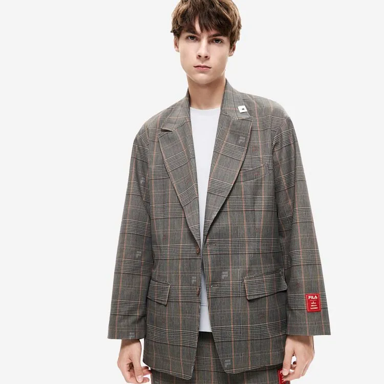 Mihara Yasuhiro X FILA MIHARA YASUHIRO Collaboration Collection Business Suits Unisex Seaweed Umber-2