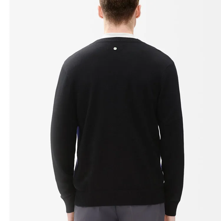 FILA Sweaters Men Jet Black-4