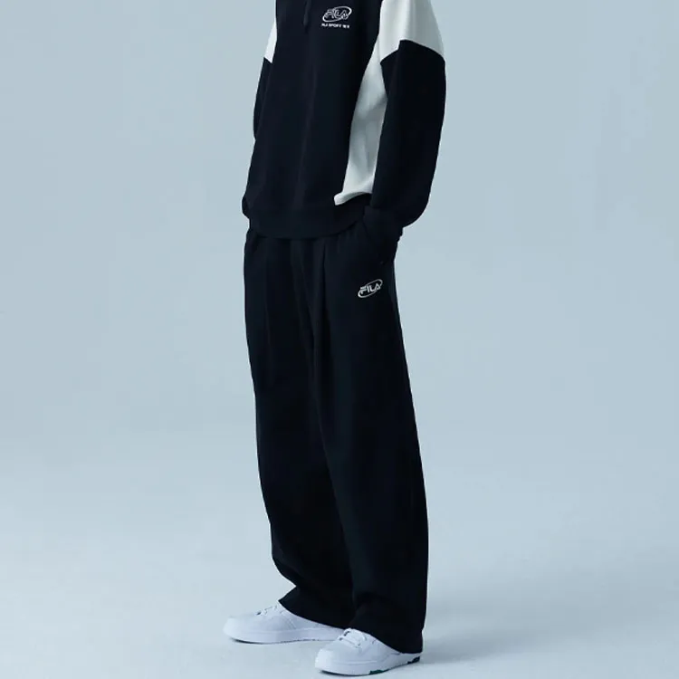 FILA Casual Pants Unisex Black-4