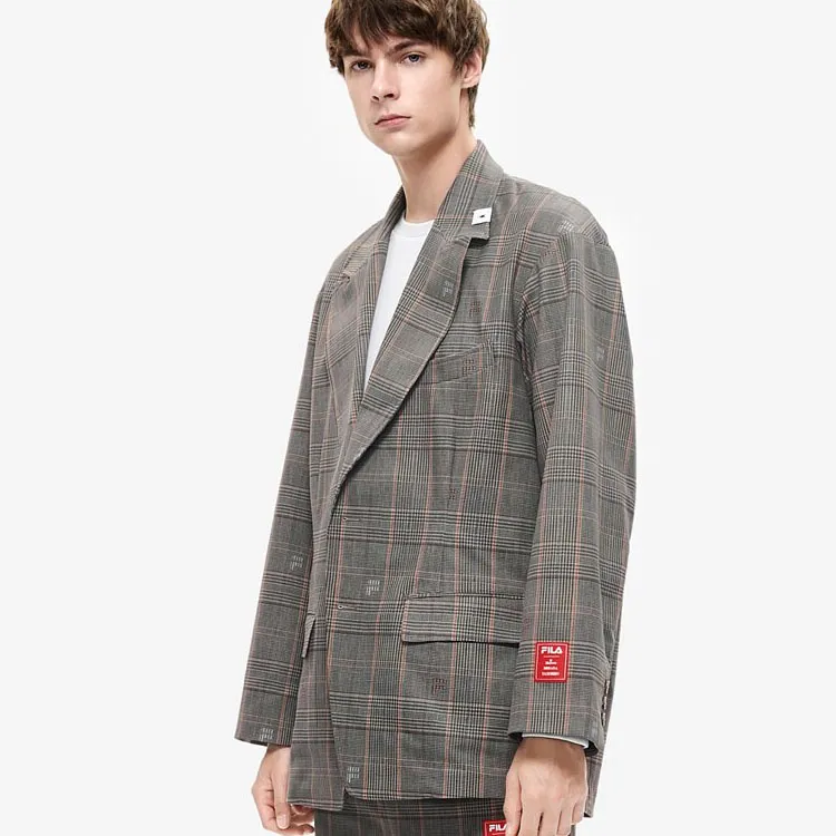Mihara Yasuhiro X FILA MIHARA YASUHIRO Collaboration Collection Business Suits Unisex Seaweed Umber-5