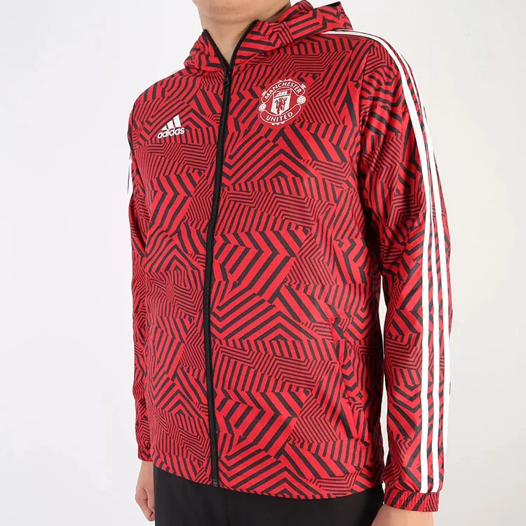 Adidas MANCHESTER UNITED THEATRE OF DREAMS Jackets Men Natural Red-2