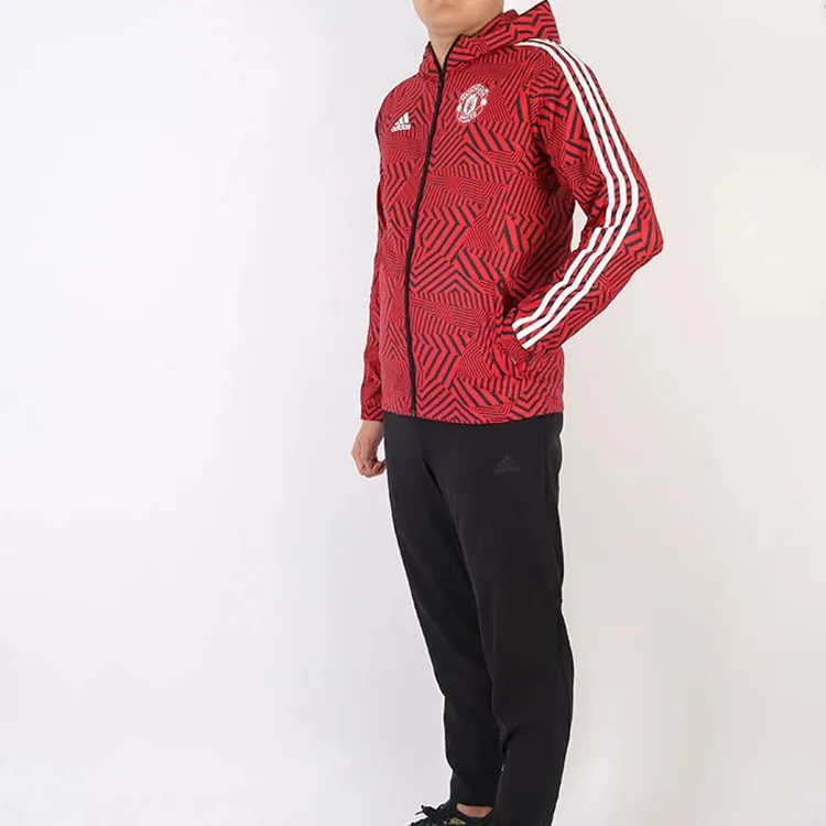Adidas MANCHESTER UNITED THEATRE OF DREAMS Jackets Men Natural Red-3