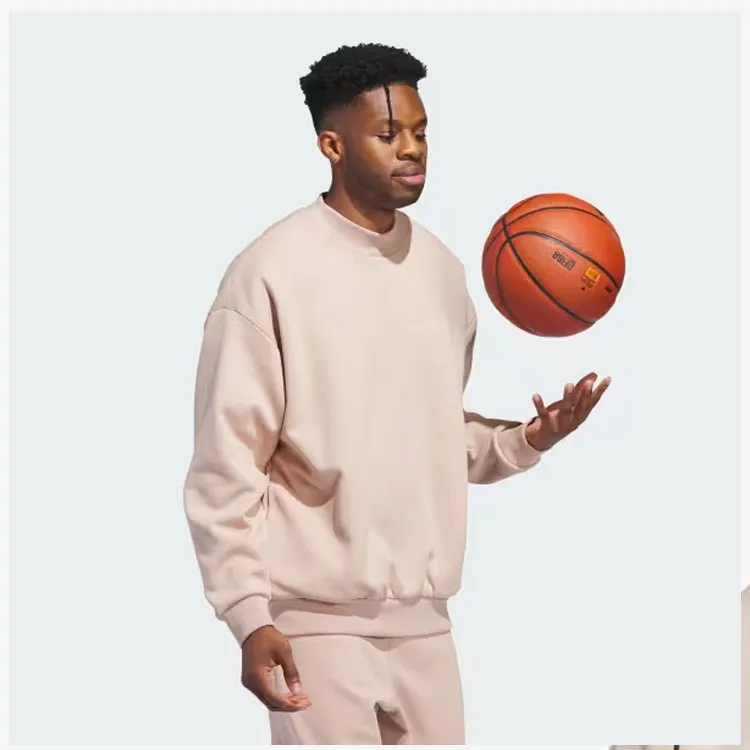 Adidas Sweatshirts Unisex Pearl Smoke Gray-1