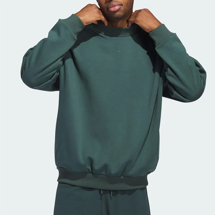Adidas Sweatshirts Unisex Mineral Green-1