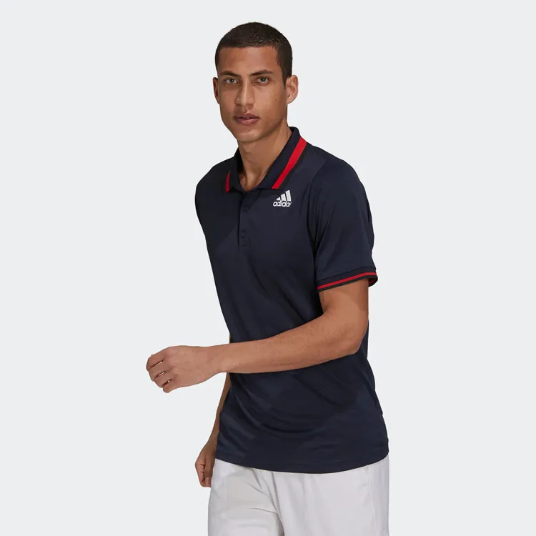 Adidas Polo Shirt Men's Navy Blue-3