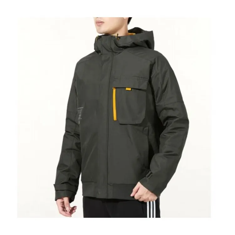 Adidas Jackets Men Deep Earthy Brown-3