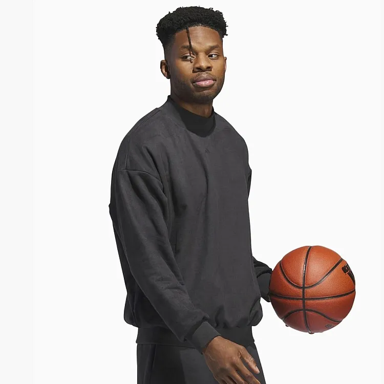 Adidas THE 2024 COLLECTION Sweatshirts Unisex Charcoal Black-4