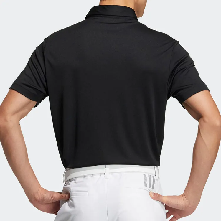 Adidas Polo Shirts Men Black-3