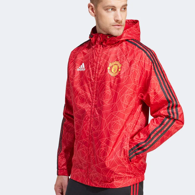 Adidas Jackets Men University Red-3