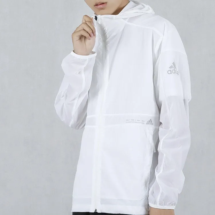 Adidas Windproof Sun Protection Clothing Men's White-5