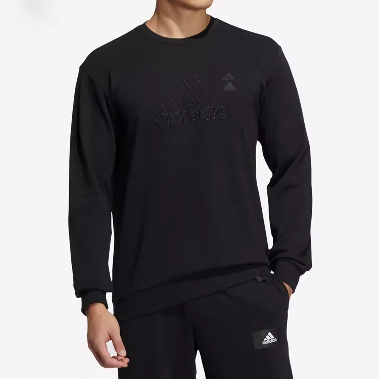 Adidas Sweatshirts Men Black-5