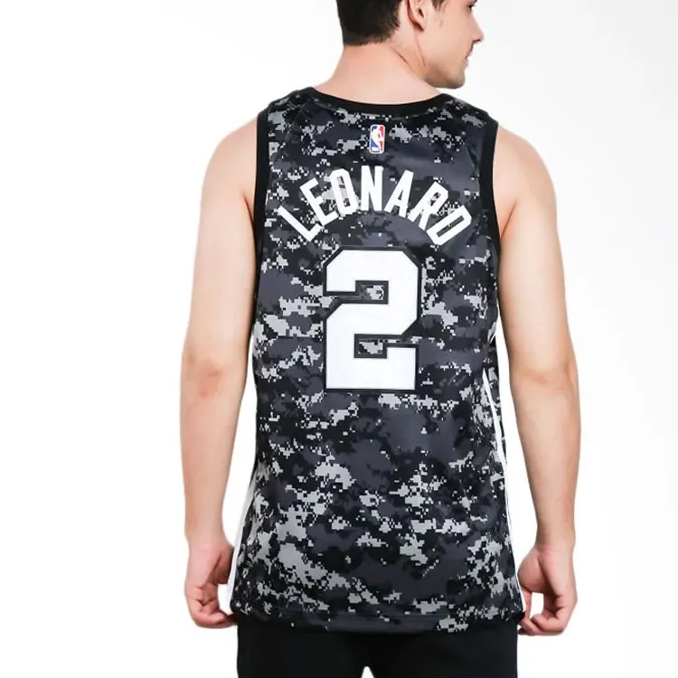 Nike Nike X NBA Basketball Jerseys Unisex Black-4
