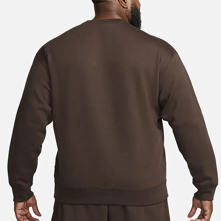 Nike Solo Swoosh Fleece Crewneck Hoodie-5