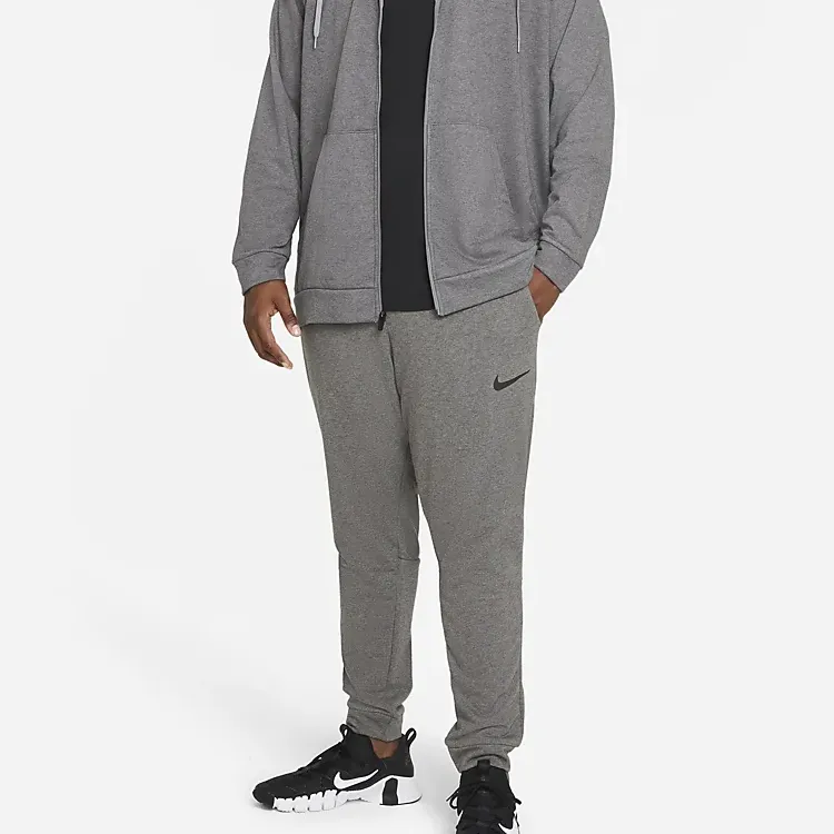 Nike Knitted Sweatpants Men Charcoal Gray-5