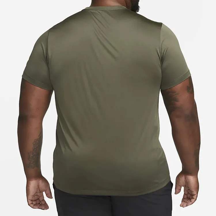 Nike T Shirts Men Army Green-4