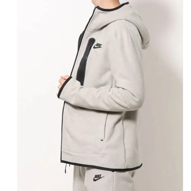 Nike Sweatshirts Men Pebble Gray-3