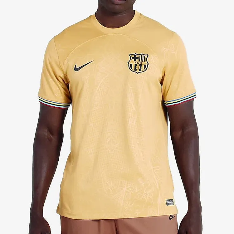 Nike Soccer Jerseys Men Yellow-4