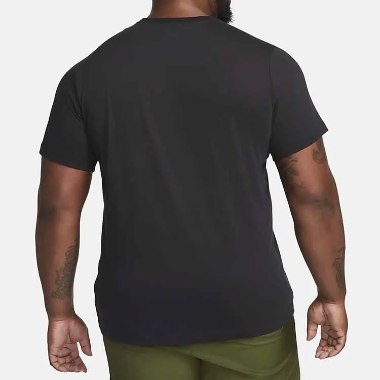 Nike T Shirts Men Black-5