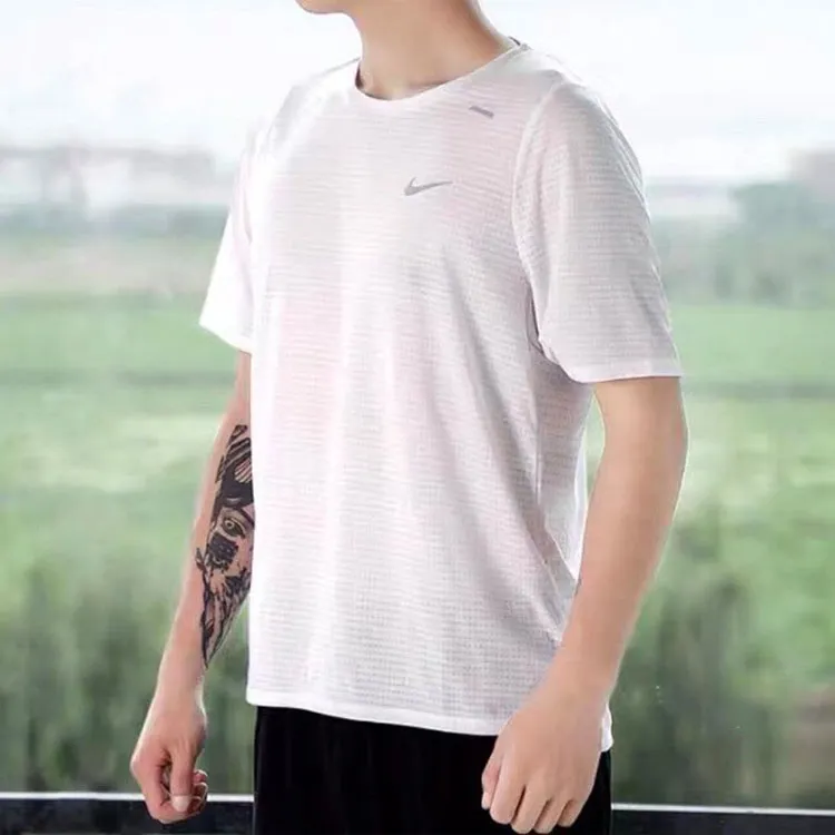 Nike Set-in Sleeve T-Shirt Men's White-3