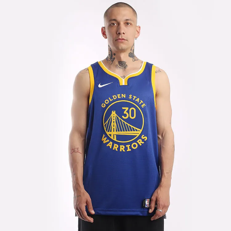 Nike Nba Golden State Warriors Stephen Curry Icon Edition Dri FIT Jersey-2