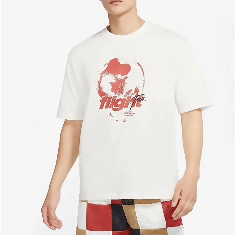 Nike T Shirts Men White-4