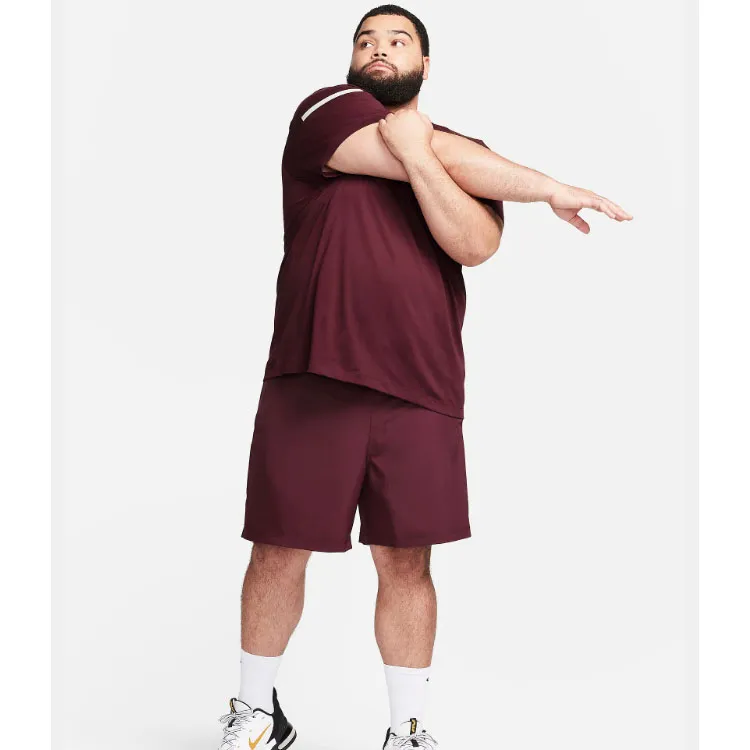 Nike Sports Shorts Men Burgundy-4
