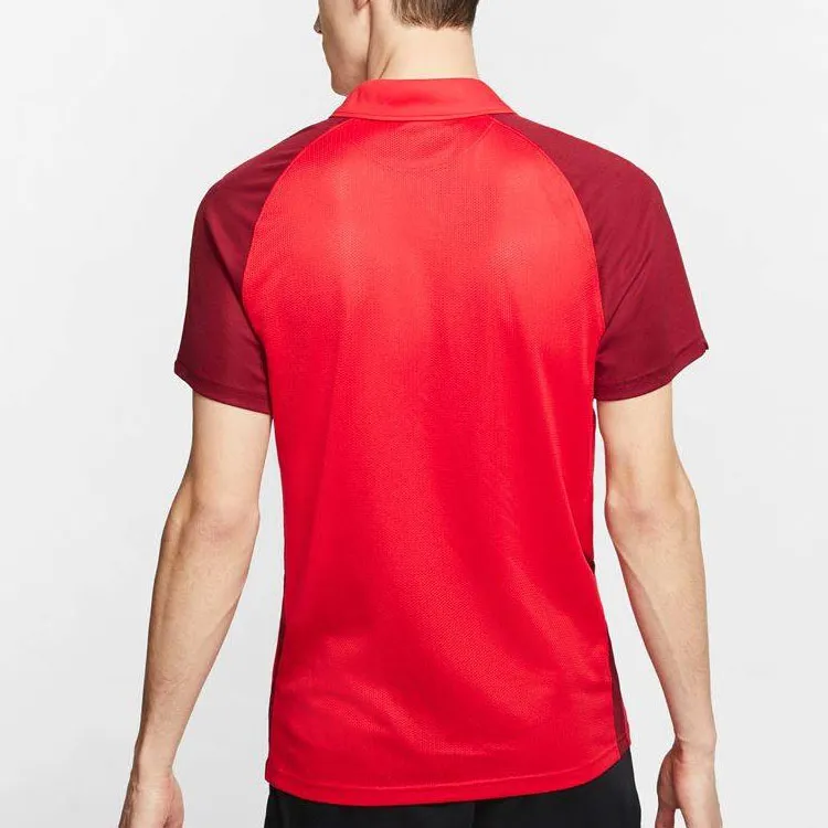 Nike Polo Shirts Men Red-4