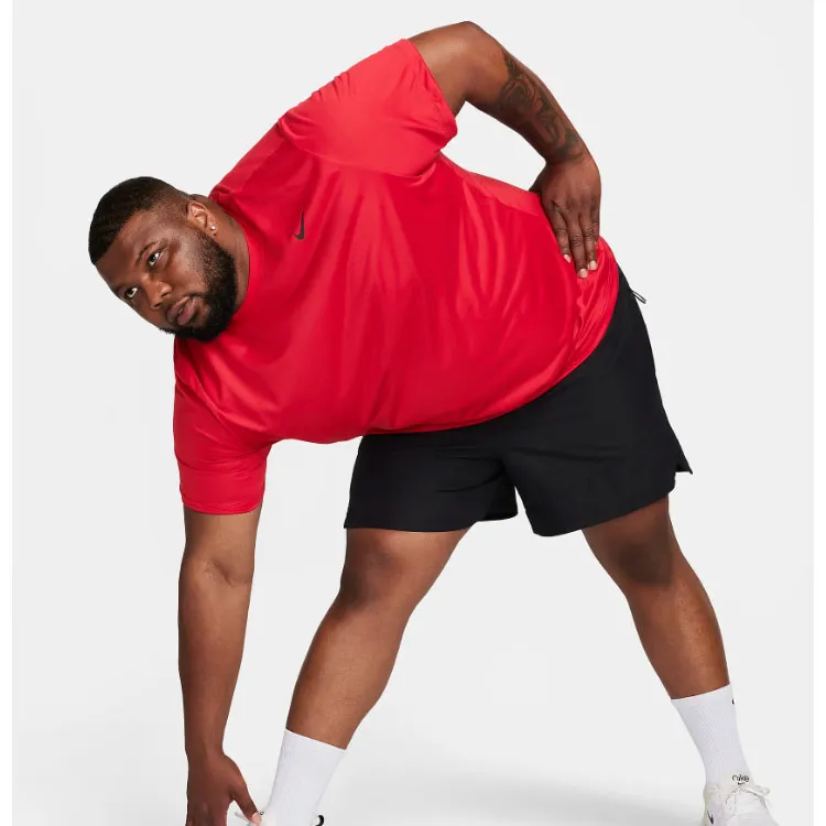 Nike Dri-Fit T-Shirts Men Gym Red-3