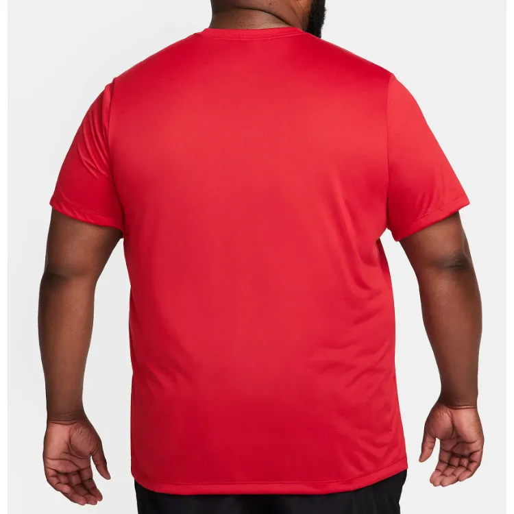 Nike Dri-Fit T-Shirts Men Gym Red-2