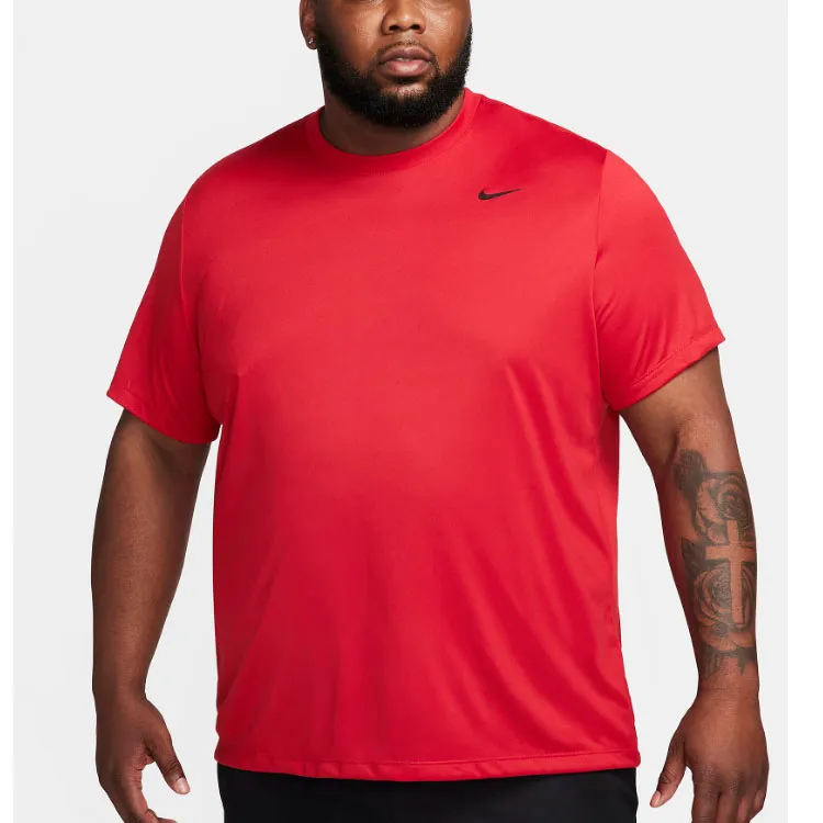 Nike Dri-Fit T-Shirts Men Gym Red-5