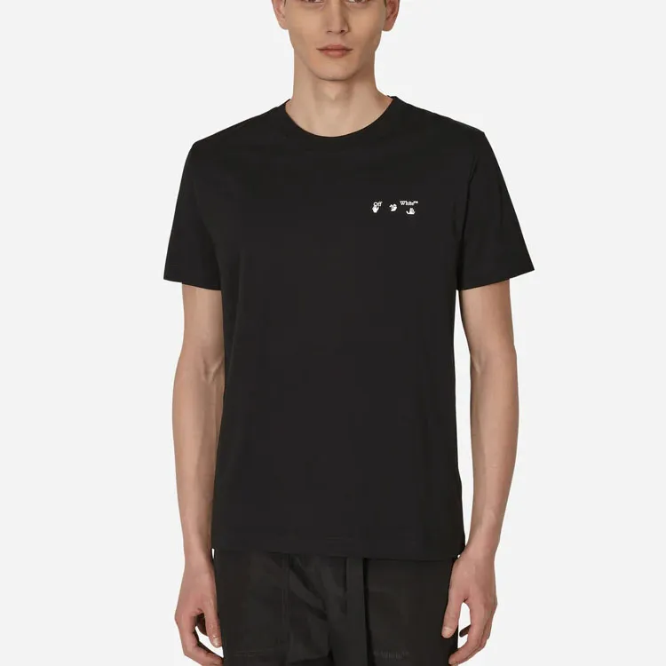 OFF WHITE Ow Logo Slim Short Sleeve Tee-5