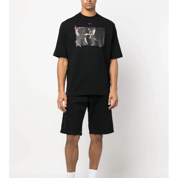 OFF WHITE Arrow Caravaggio Mercy Tee-2