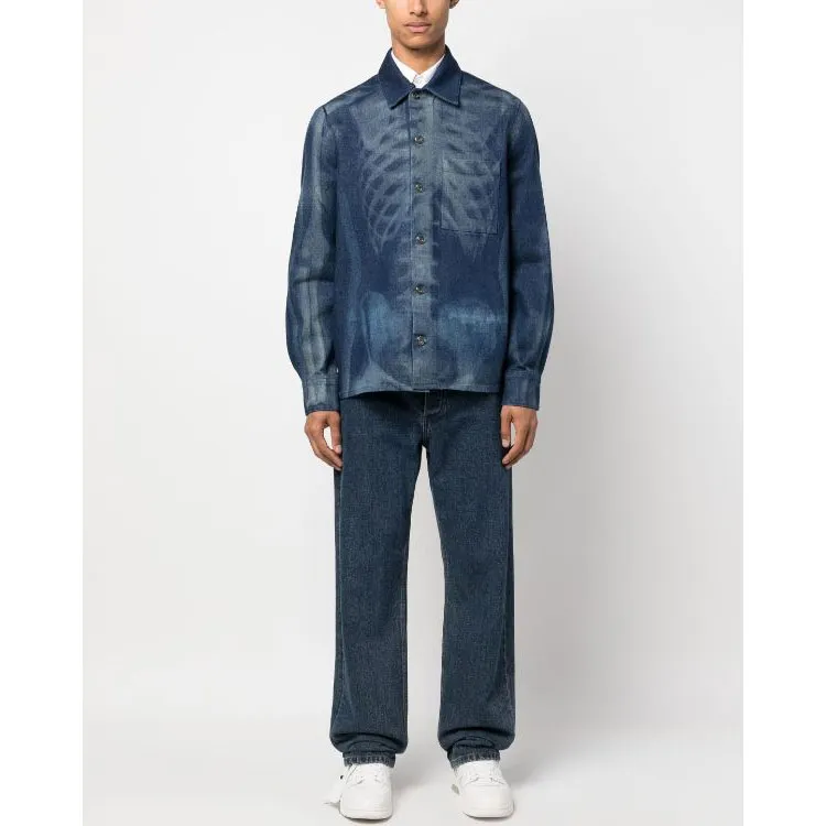 OFF-WHITE Buttoned Long-Sleeved Shirt-2