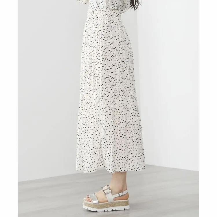 Beams Casual Long Skirts Women's White-5