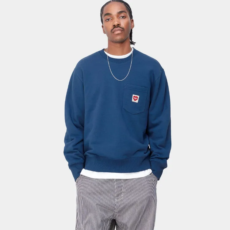 Carhartt WIP Carhartt WIP SS23 Sweatshirts Men Blue-5