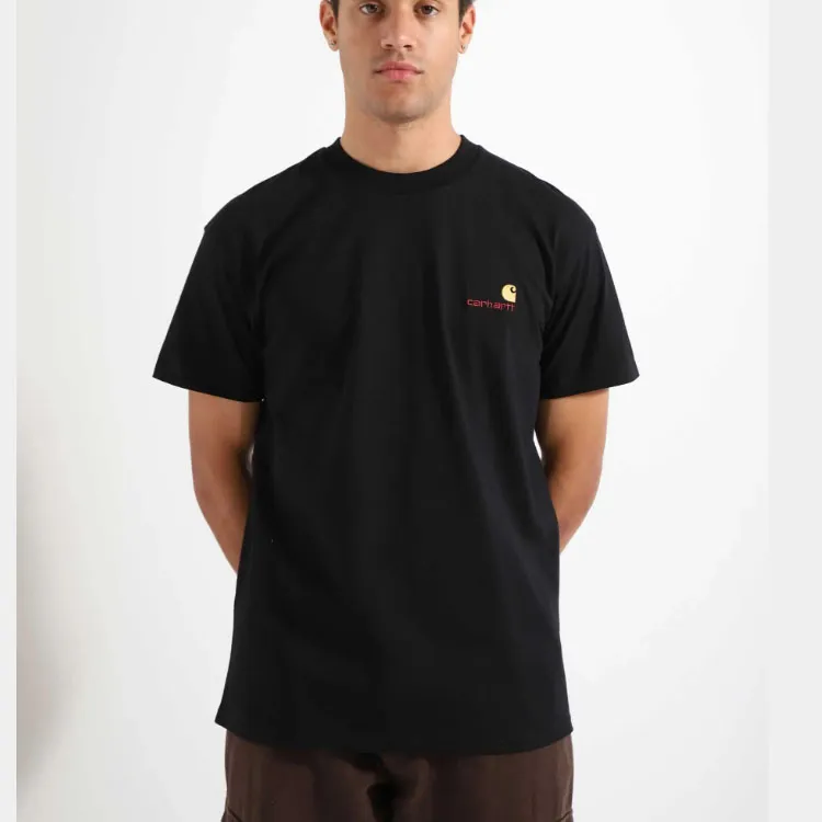 Carhartt WIP S/S American Script T Shirt-4