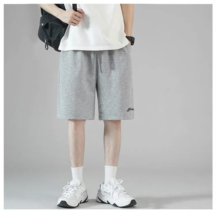 LiNing Shorts Men's Heather Gray-4