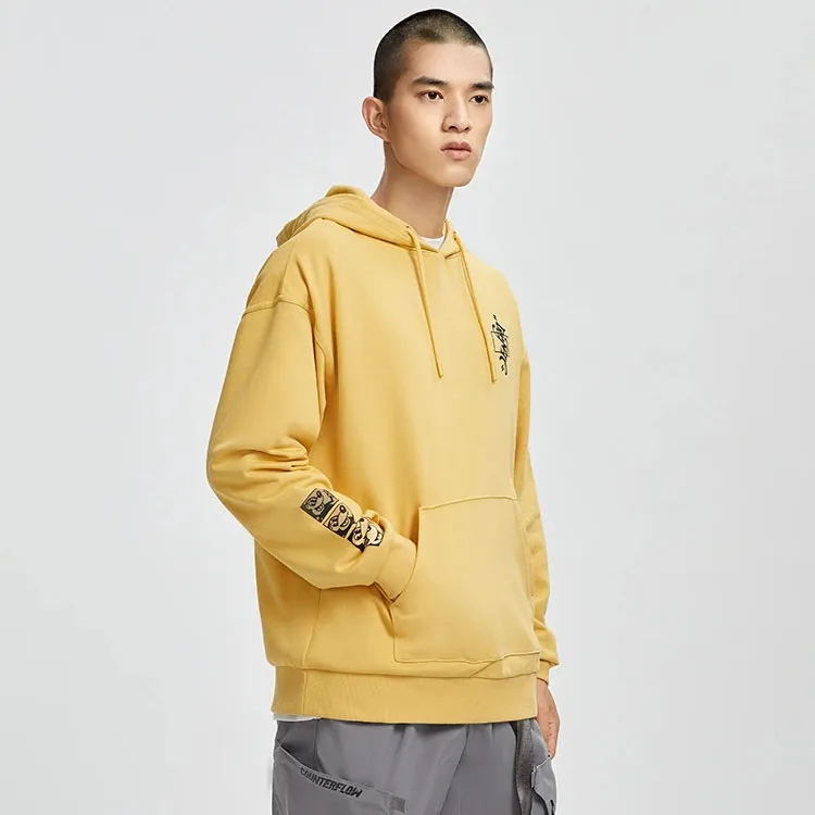 LiNing x Disney Sweatshirt Men's Light Ochre Yellow-3