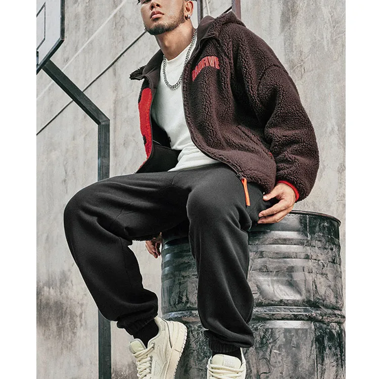 LINING BadFive Jackets Men Charcoal Coffee Umber-3