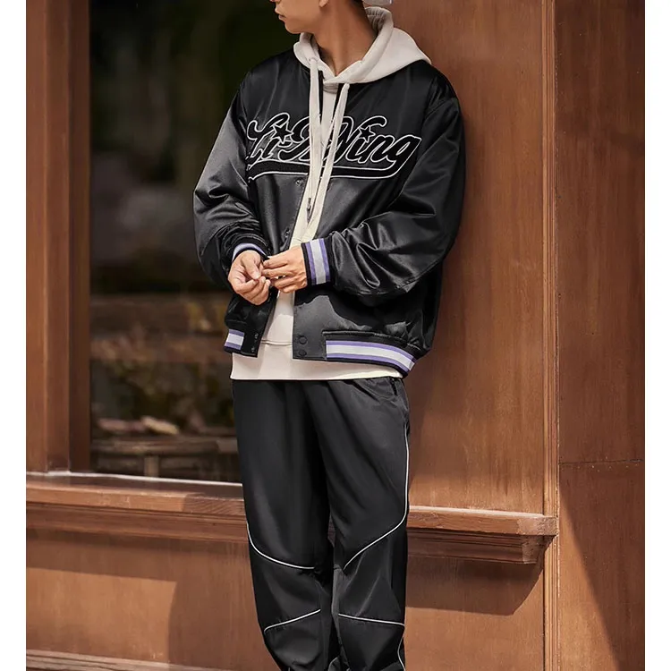 LiNing Sports Life Collection Jacket Men's Black-4