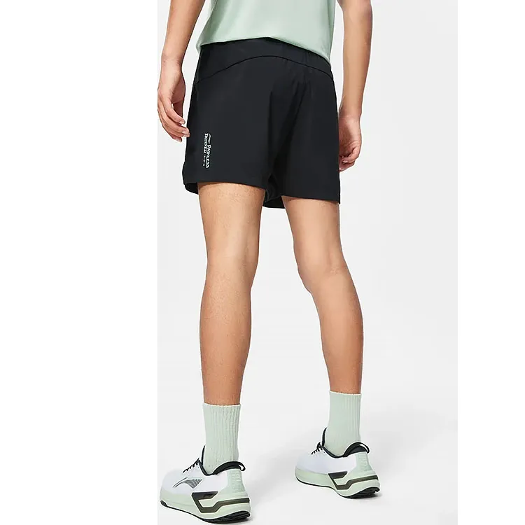 LINING Running Collection Sports Shorts Men Black-3
