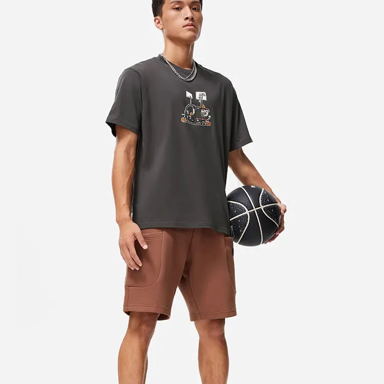 LINING Badfive T Shirts Unisex Raven-2