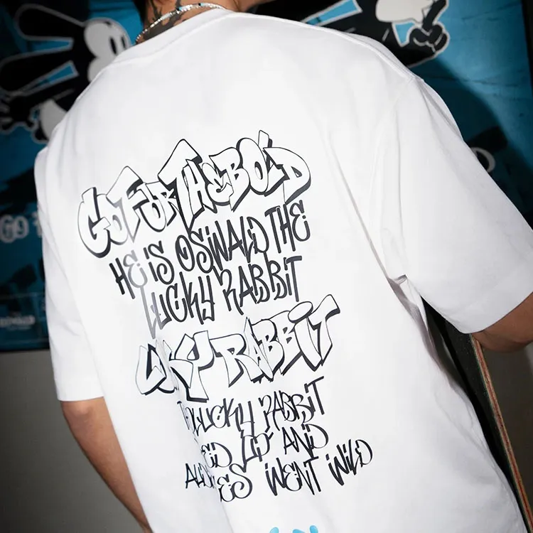 LiNing x Disney T Shirt Unisex Ivory-3